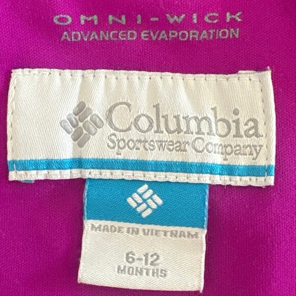 Columbia Girls Whitetail Trail Omni Wick Jacket 6-12M water & wind resistant - Picture 5 of 12
